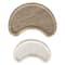 Hello Honey® White & Buff Nestable Marble Kidney Shaped Tray Set